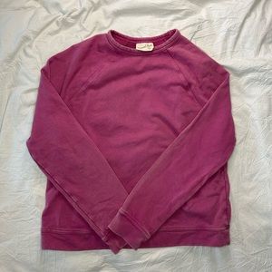 Pink Crew Neck Sweatshirt Pull Over Universal Thread
